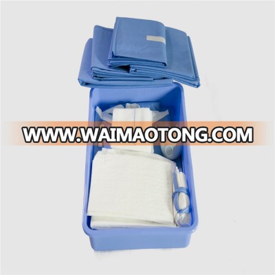 Hospital use Surgical disposable C section surgical drape