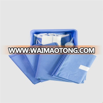 Medical consumables Hospital use Surgical Disposable sterile ENT Drape Pack